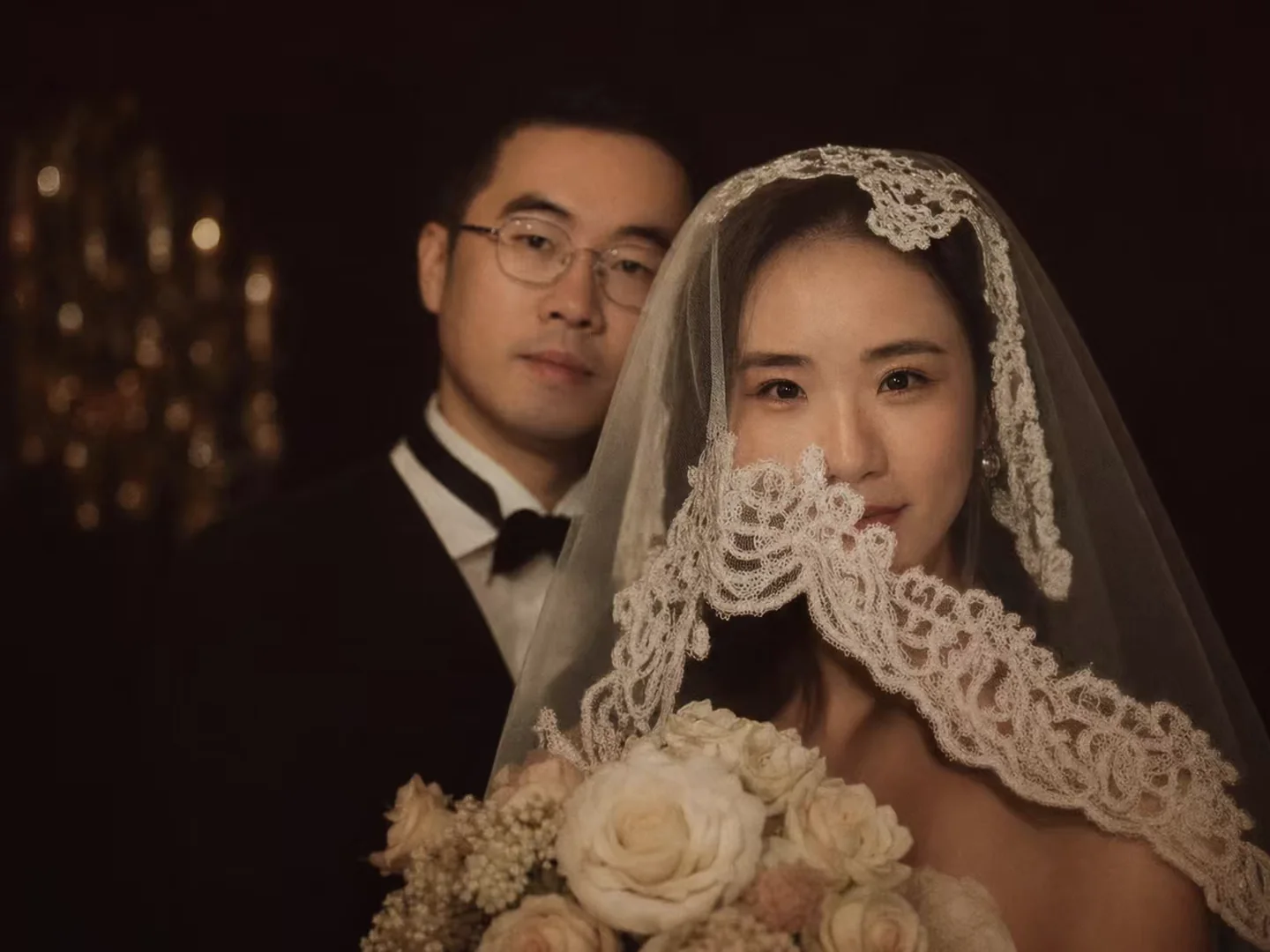 复古婚纱照